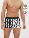 Мужские трусы боксеры / MONOKUMA / МОНОКУМА ПАТТЕРН