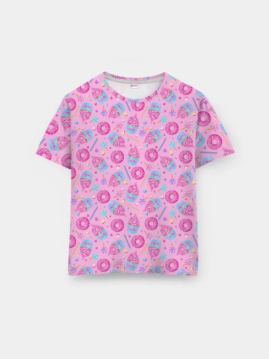 Мужская базовая футболка / Сласти