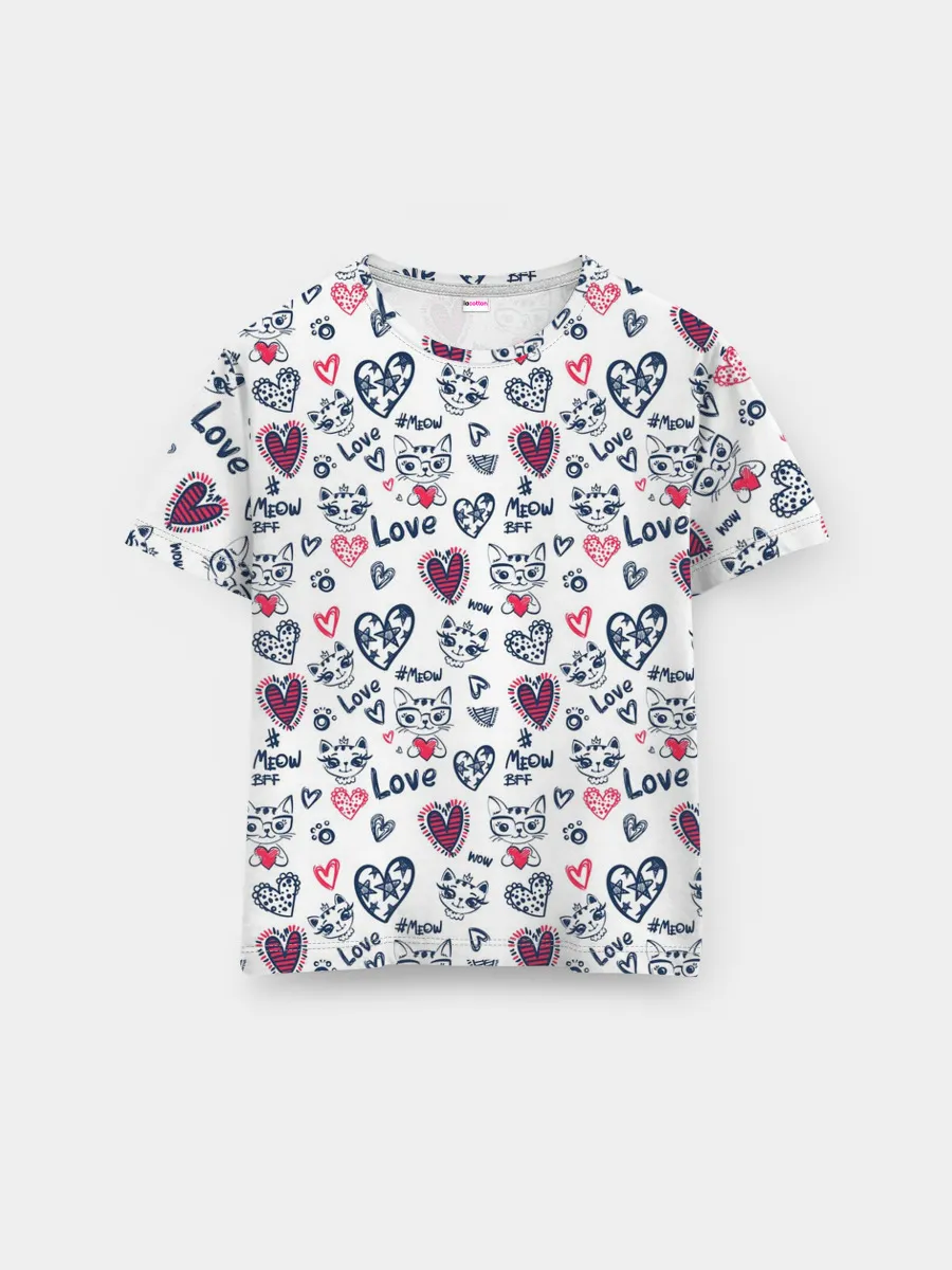 Мужская базовая футболка / Love