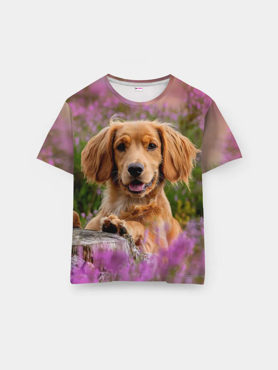 Мужская базовая футболка / Dog