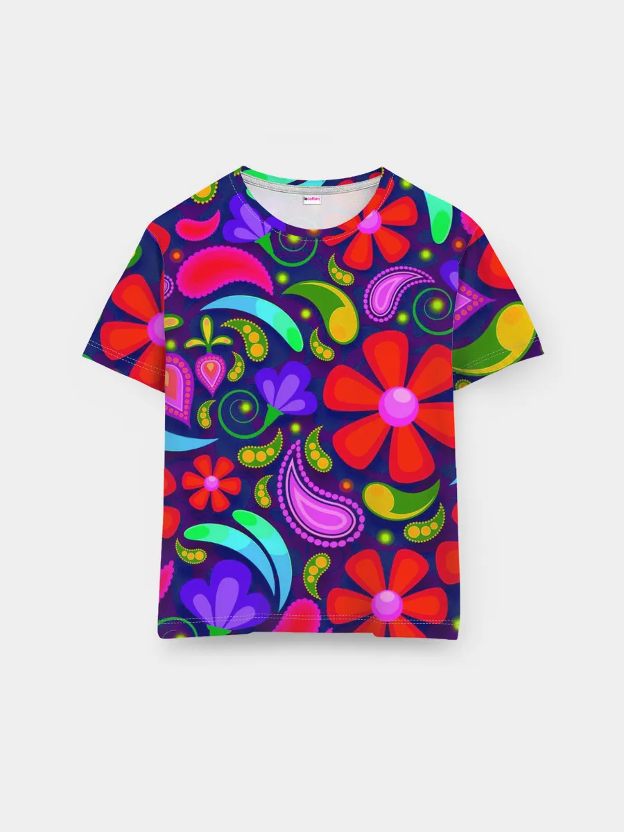 Мужская базовая футболка / Flower$$$