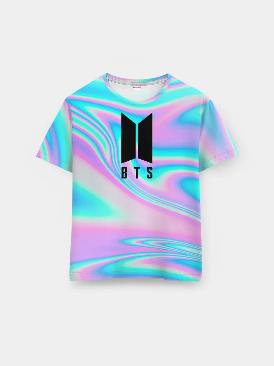 Мужская базовая футболка / BTS