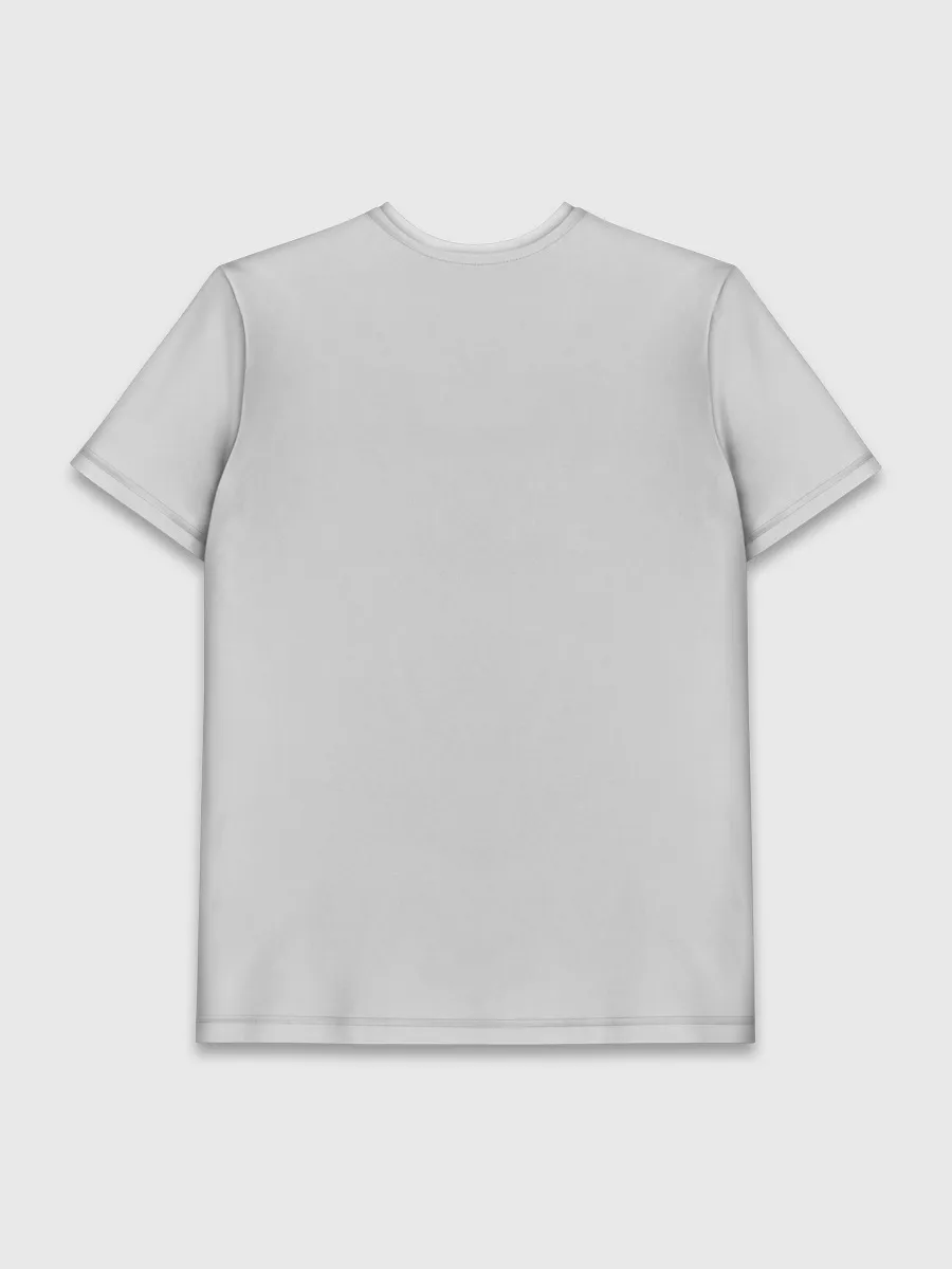 Мужская базовая футболка / Keep calm and be a queen