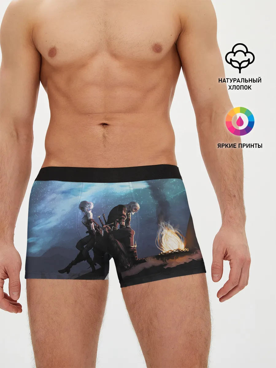 Мужские трусы боксеры / Цири И Геральд