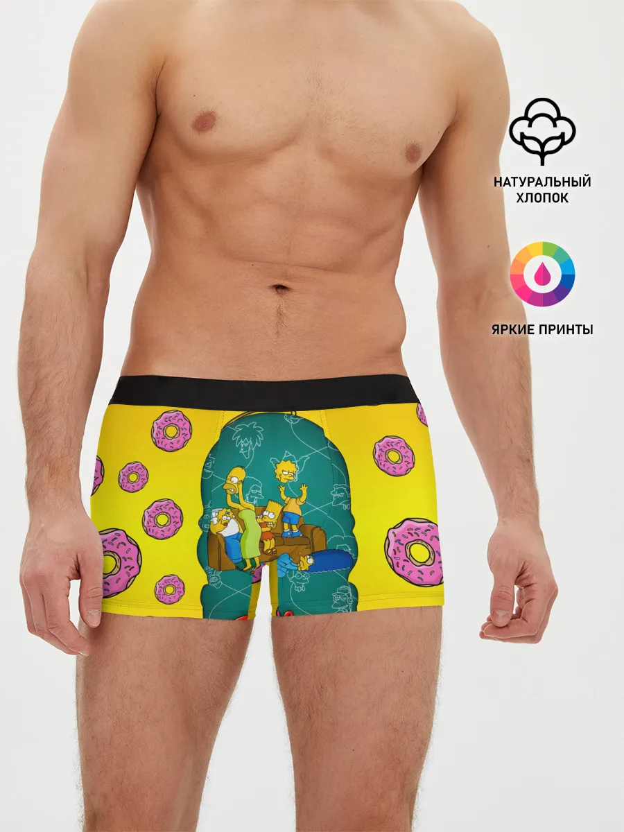Мужские трусы боксеры / Симпсоны