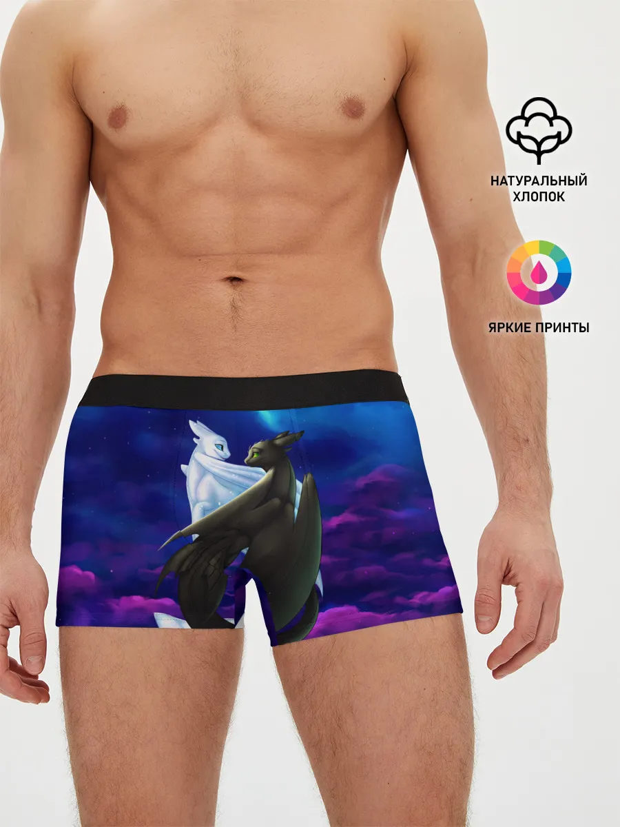 Мужские трусы боксеры / Как приручить дракона
