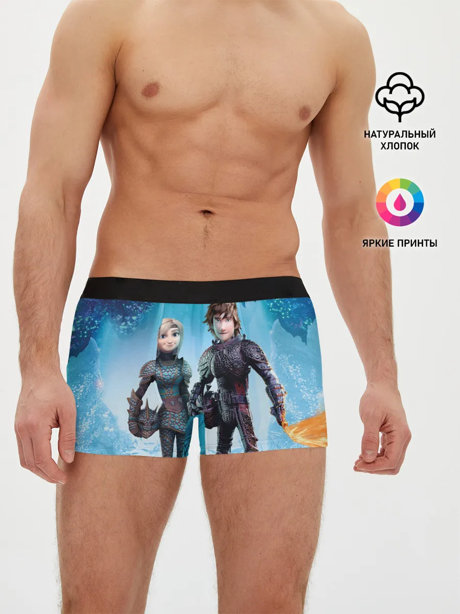 Мужские трусы боксеры / Как приручить дракона 3