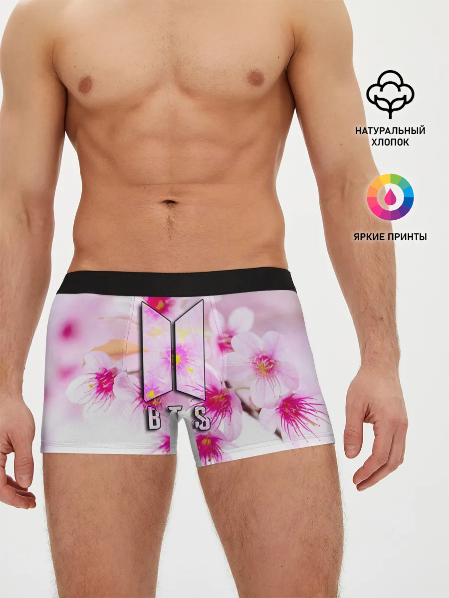 Мужские трусы боксеры / BTS