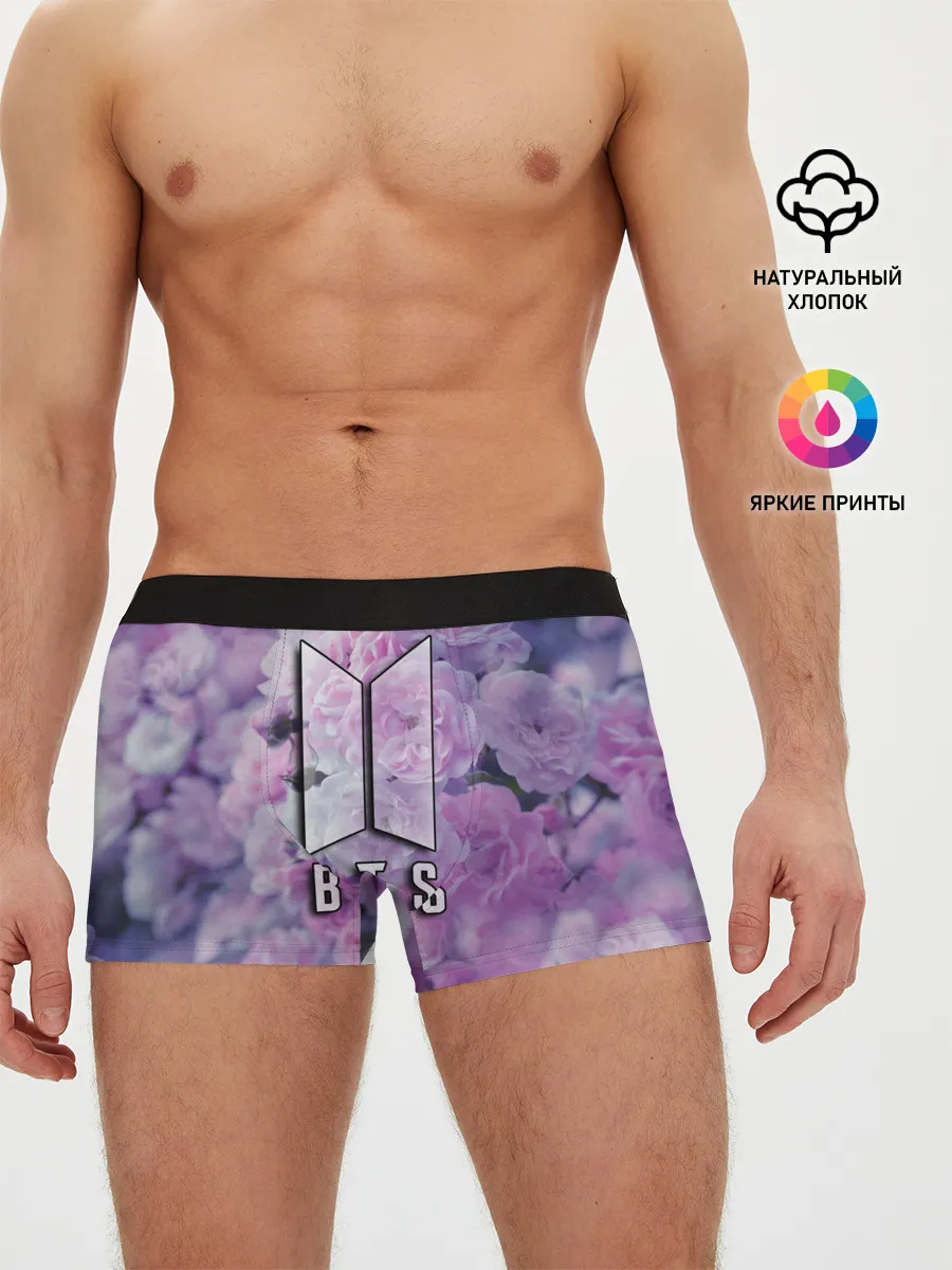 Мужские трусы боксеры / BTS