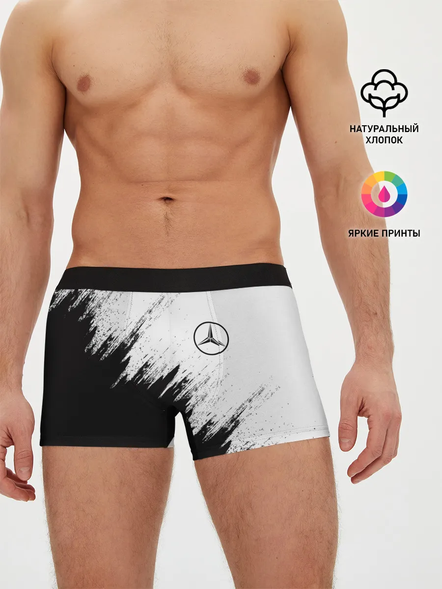 Мужские трусы боксеры / Mercedes