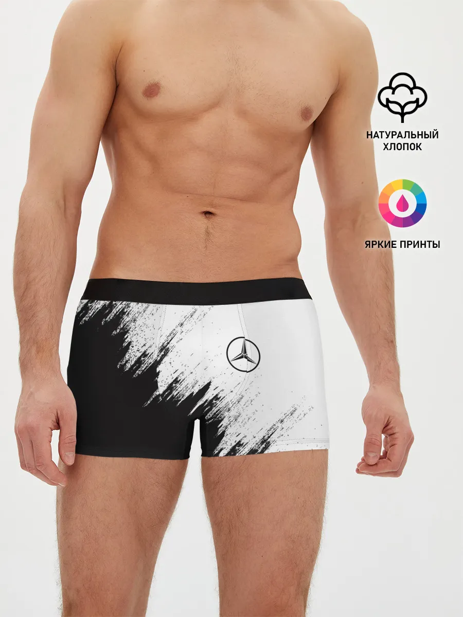 Мужские трусы боксеры / Mercedes