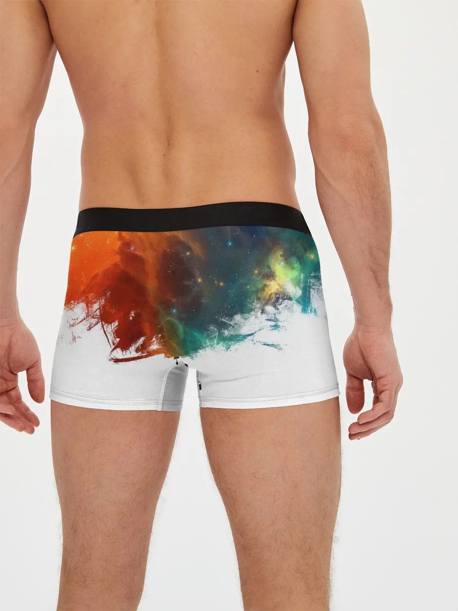 Мужские трусы боксеры / Красим космос