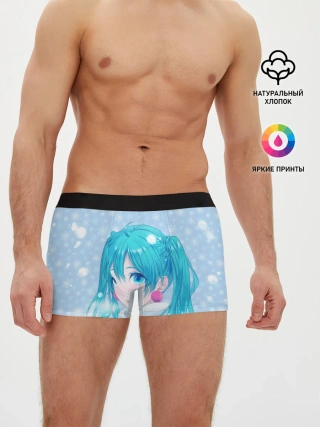 Мужские трусы боксеры / Мику