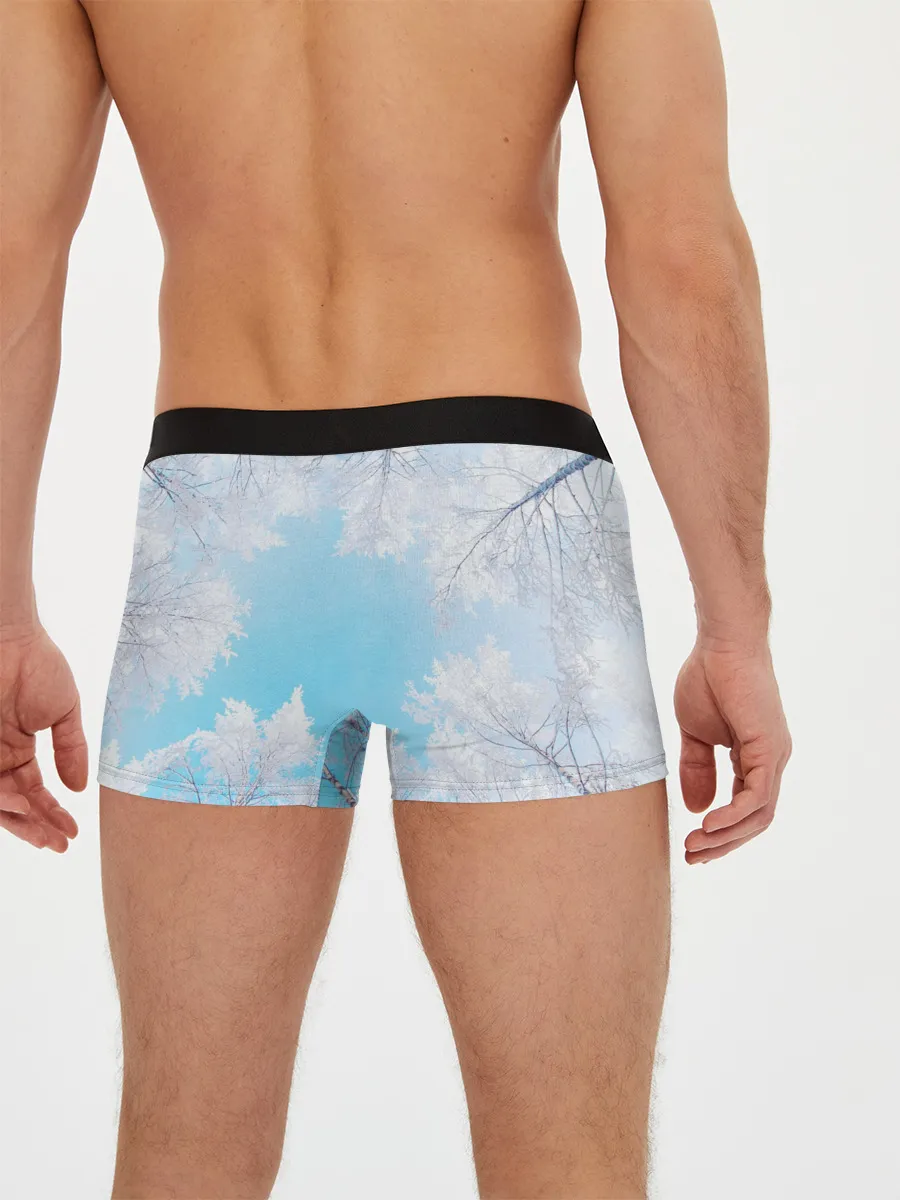 Мужские трусы боксеры / Волк