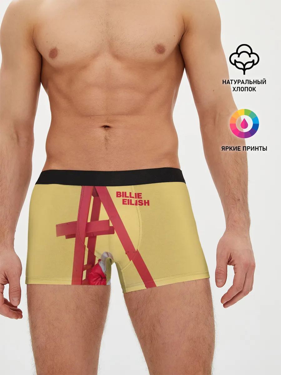 Мужские трусы боксеры / Billie Eilish