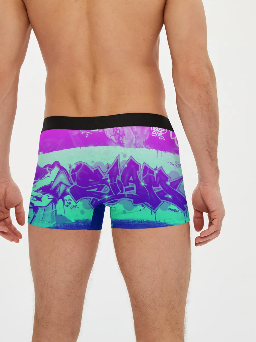 Мужские трусы боксеры / color neon collection