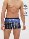 Мужские трусы боксеры / Морской причал