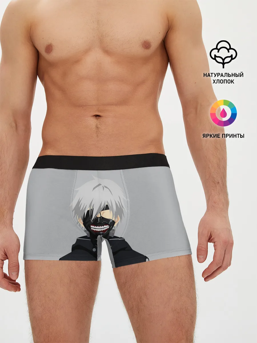 Мужские трусы боксеры / Kaneki Ken в маске