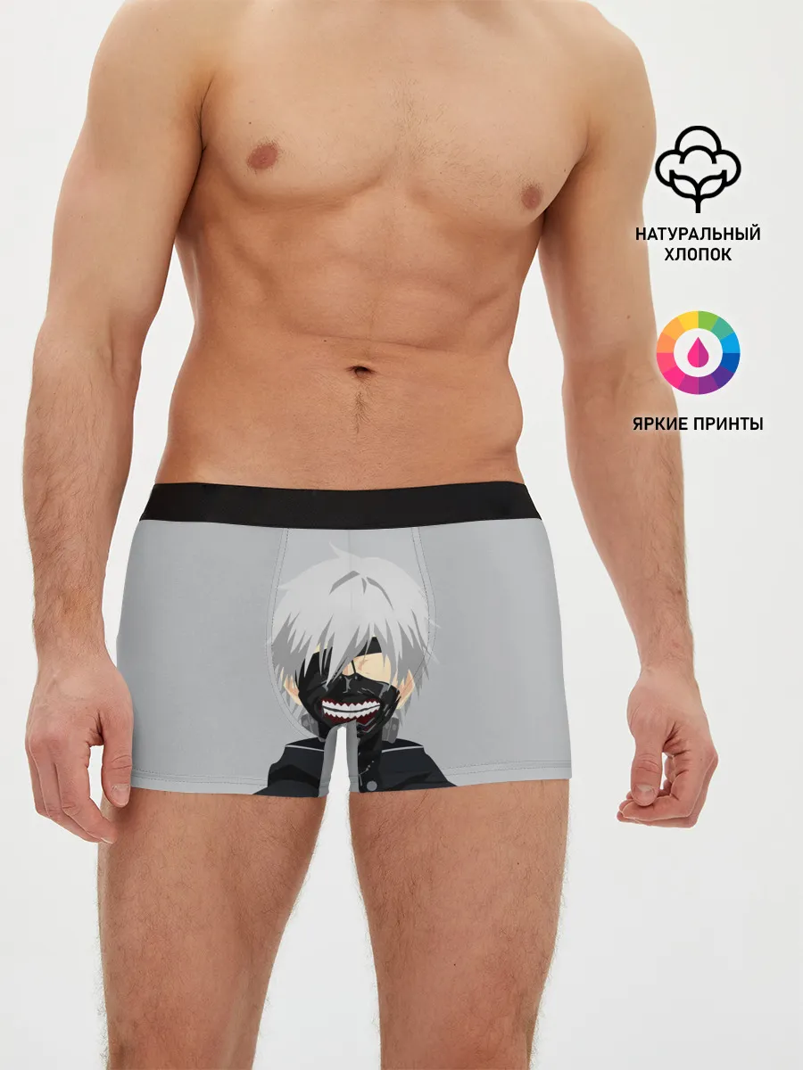 Мужские трусы боксеры / Kaneki Ken в маске
