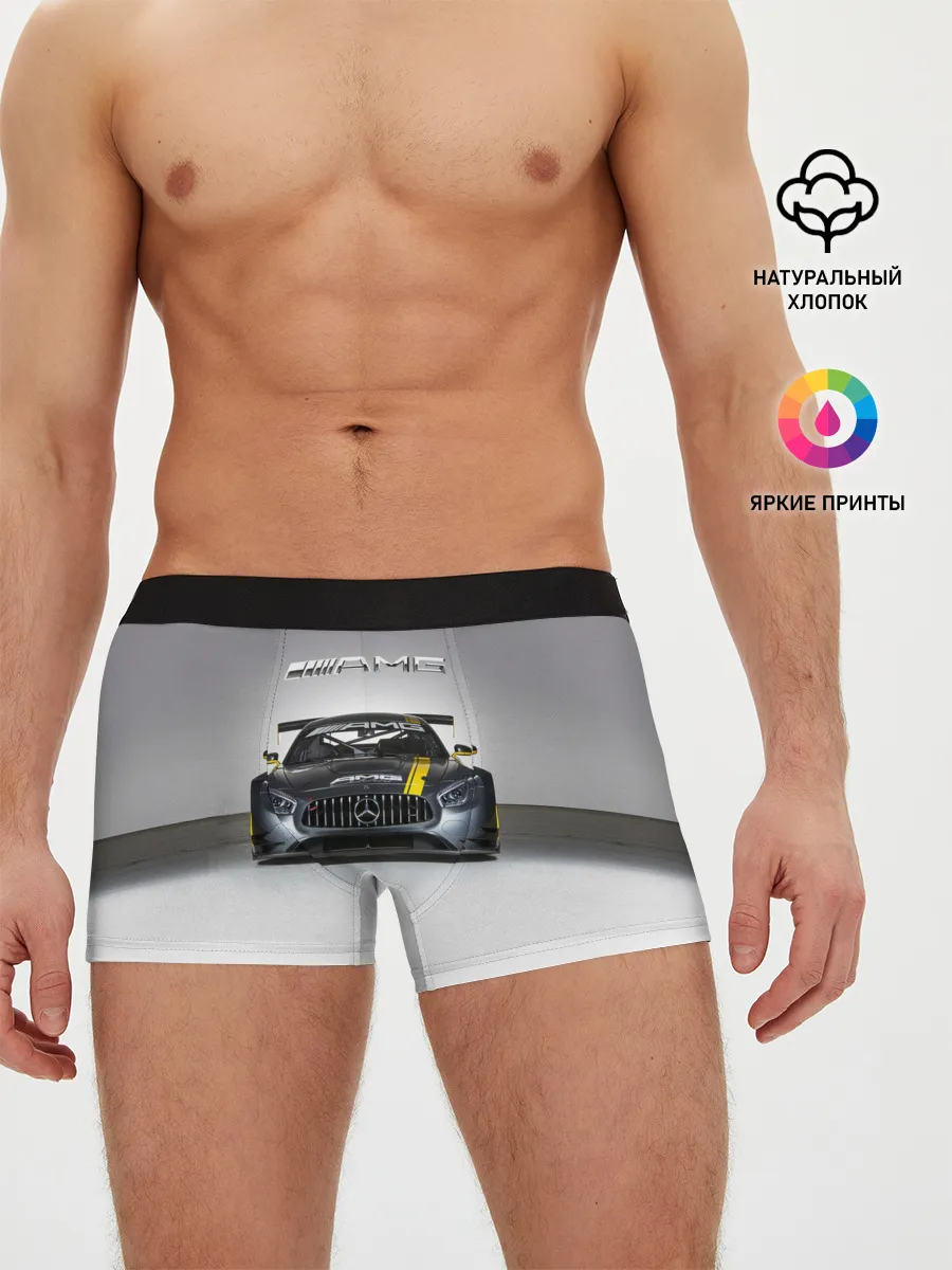 Мужские трусы боксеры / AMG Motorsport