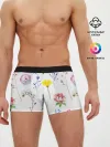 Мужские трусы боксеры / Полевые цветы