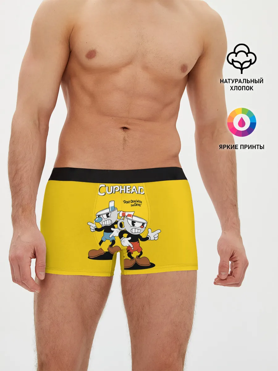 Мужские трусы боксеры / Cuphead