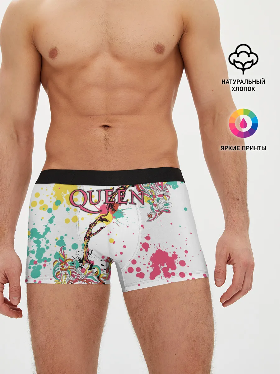 Мужские трусы боксеры / Queen