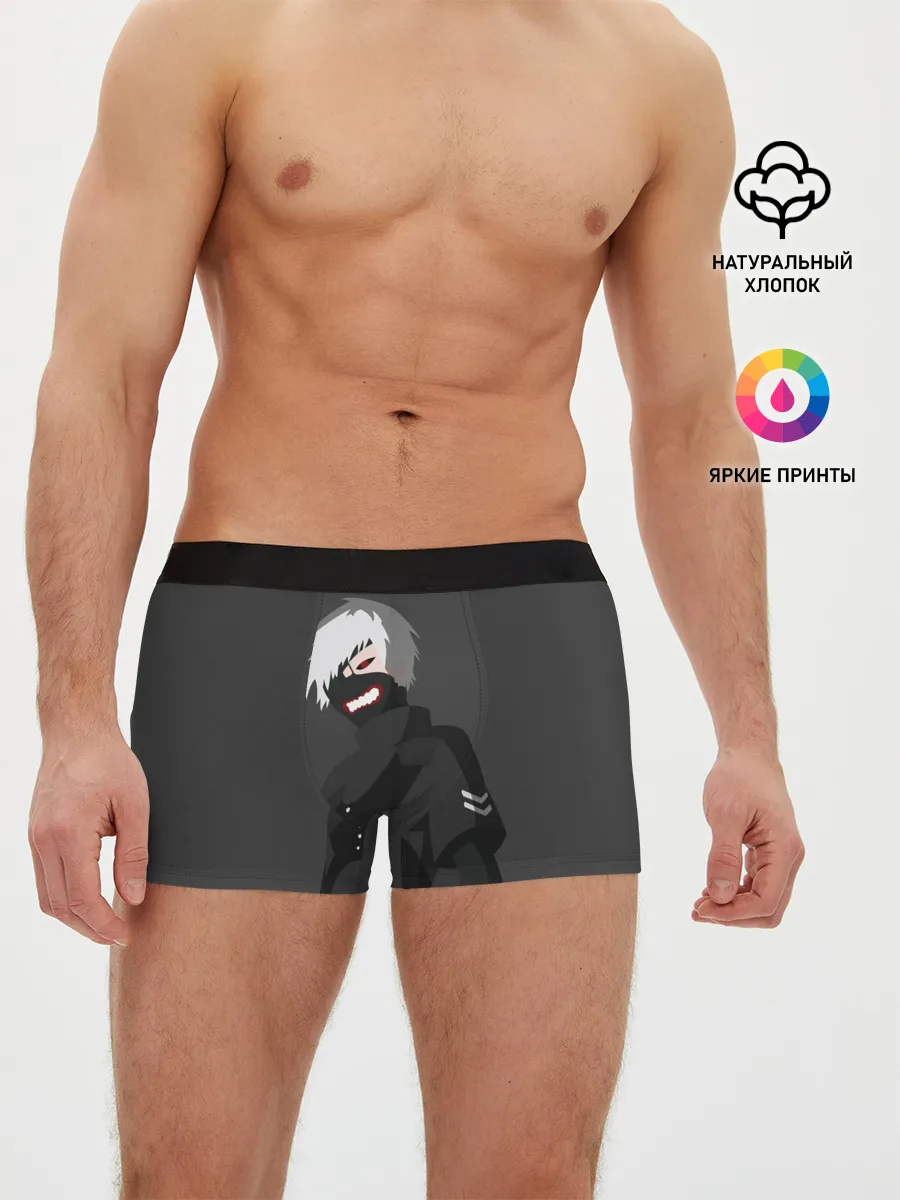 Мужские трусы боксеры / Kaneki Ken высокомерный