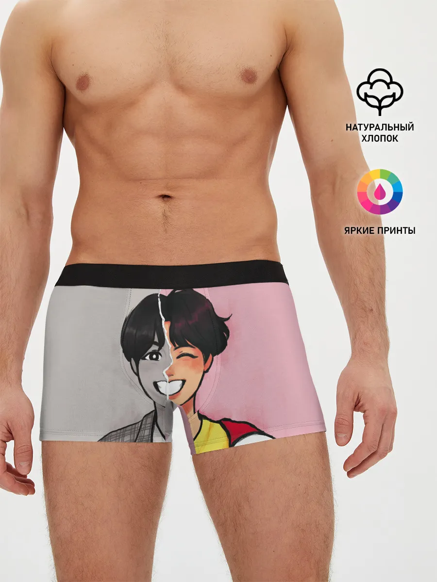 Мужские трусы боксеры / K-Pop
