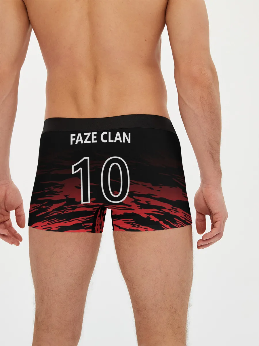 Мужские трусы боксеры / Faze clan - Jersey pro 2019