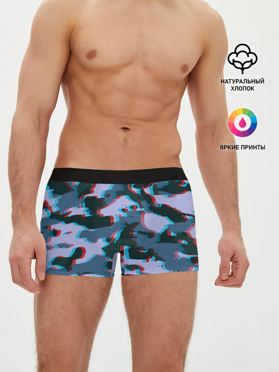 Мужские трусы боксеры / Камуфляж