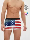 Мужские трусы боксеры / Америка Флаг