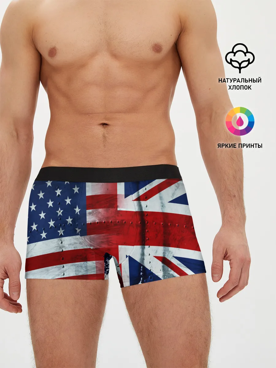 Мужские трусы боксеры / Англия&Америка