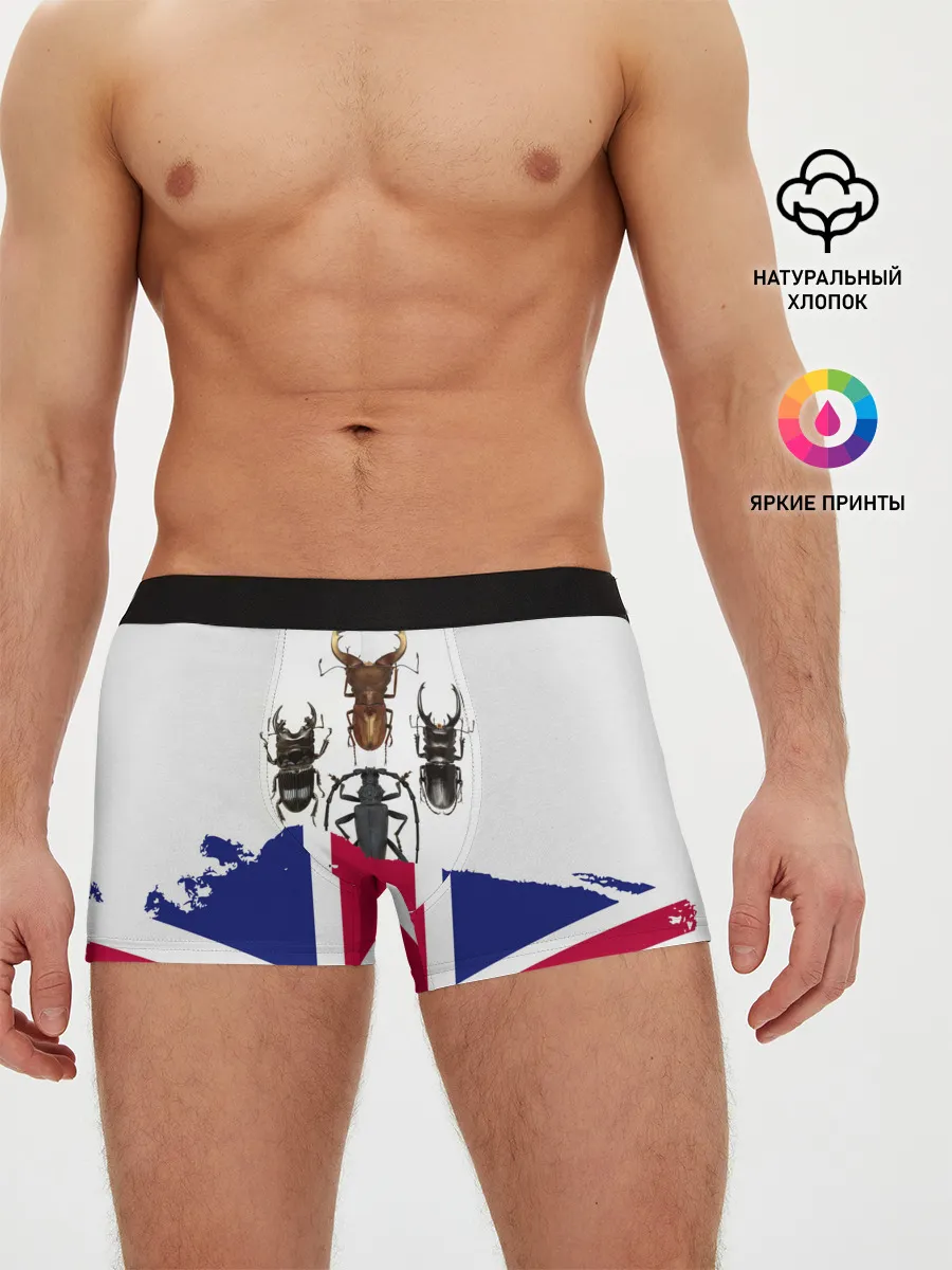 Мужские трусы боксеры / Жуки