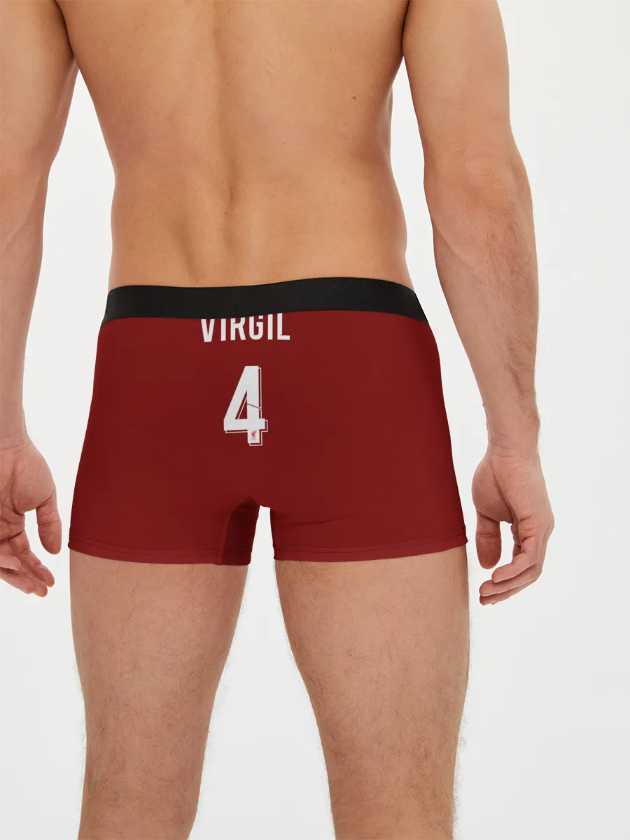 Мужские трусы боксеры / Virgil van Dijk 19-20 форма