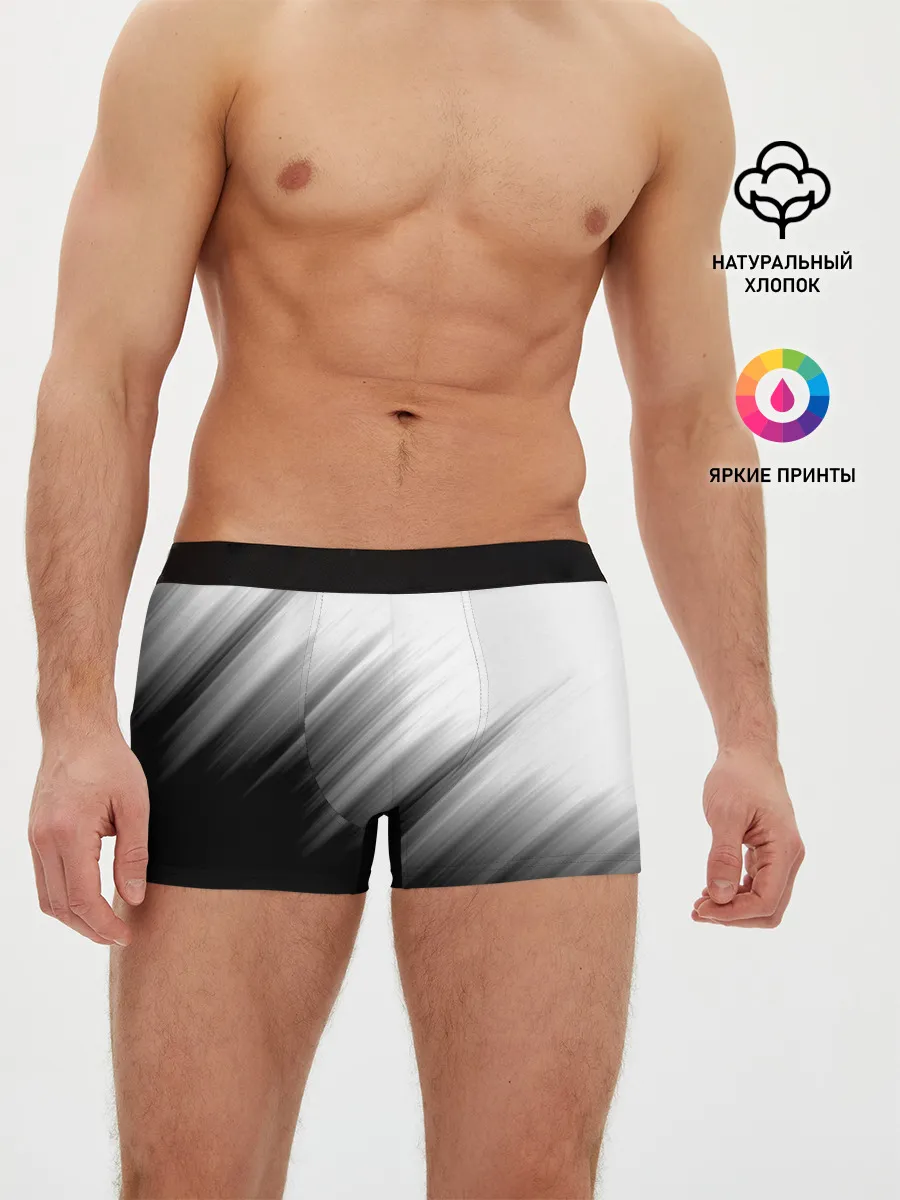 Мужские трусы боксеры / ПОЛОСЫ И НИЧЕГО ЛИШНЕГО
