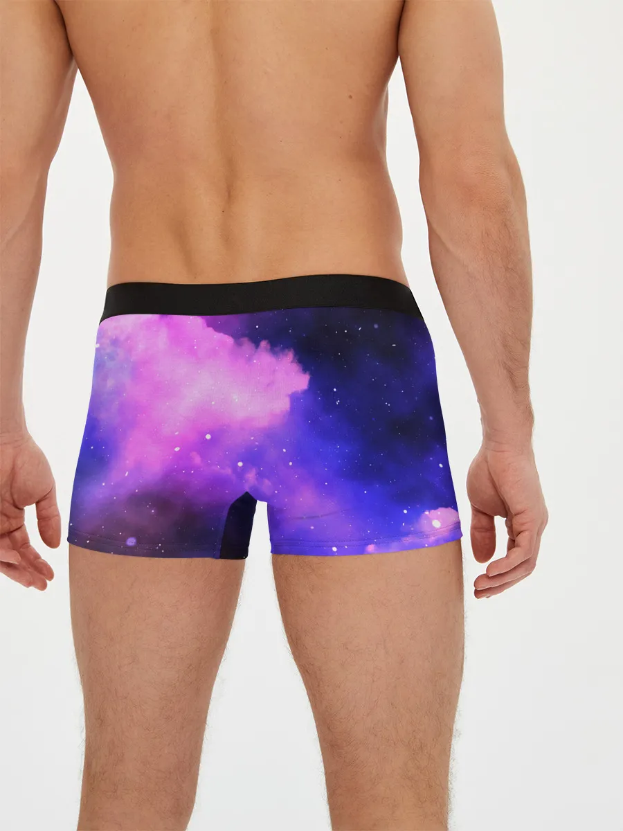 Мужские трусы боксеры / космос