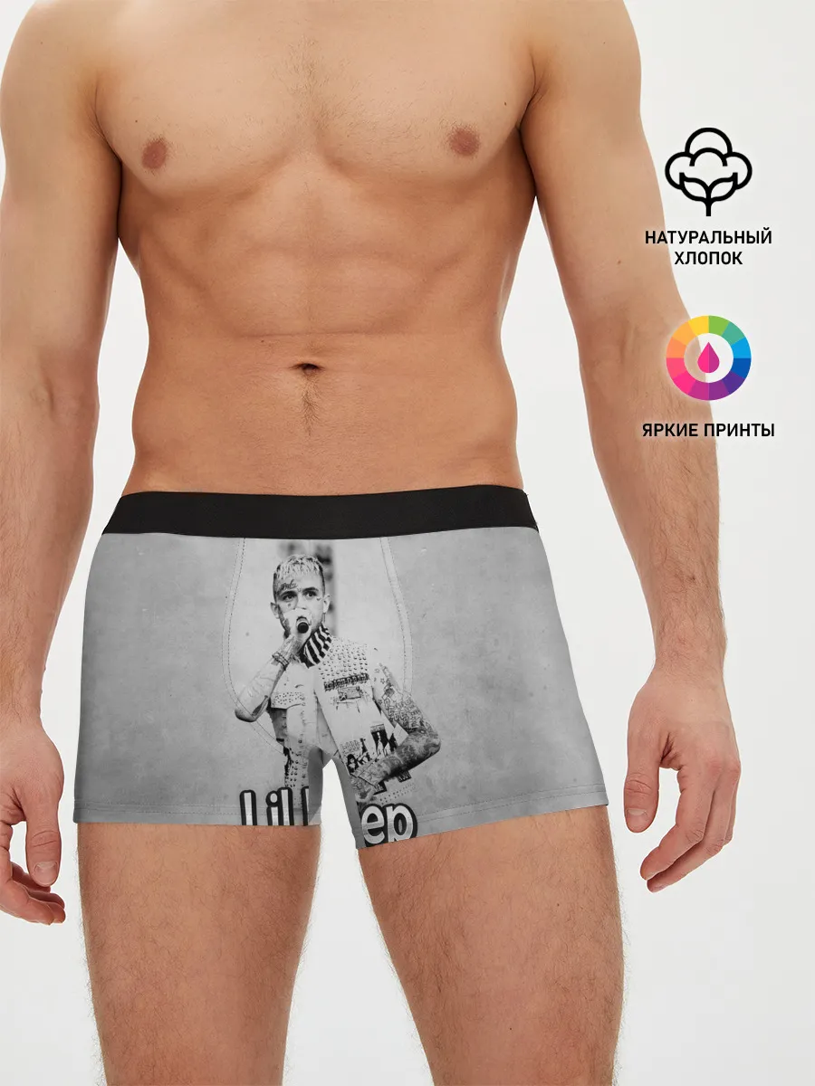 Мужские трусы боксеры / Lil Peep