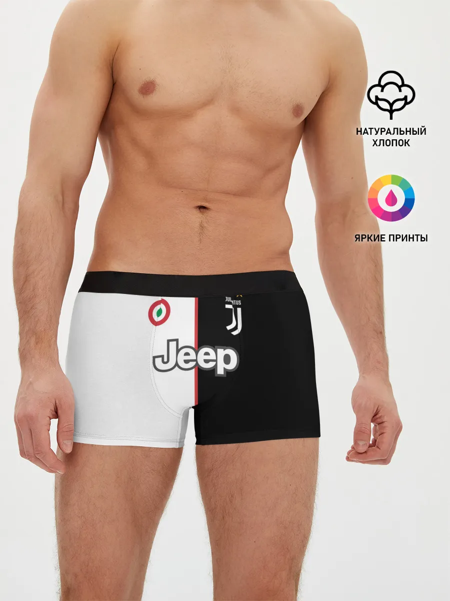 Мужские трусы боксеры / Ronaldo Juventus Home 19/20