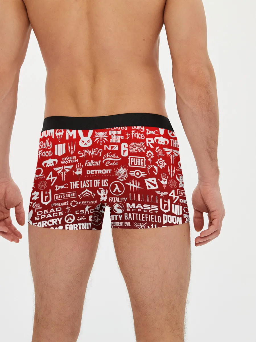 Мужские трусы боксеры / ЛОГОТИПЫ ИГР