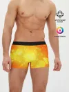 Мужские трусы боксеры / ОРАНЖЕВЫЕ СОТЫ