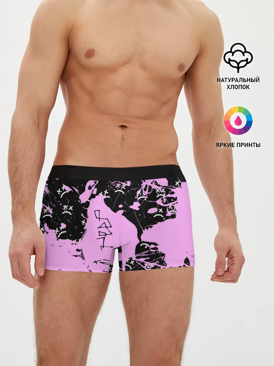 Мужские трусы боксеры / LIL PEEP