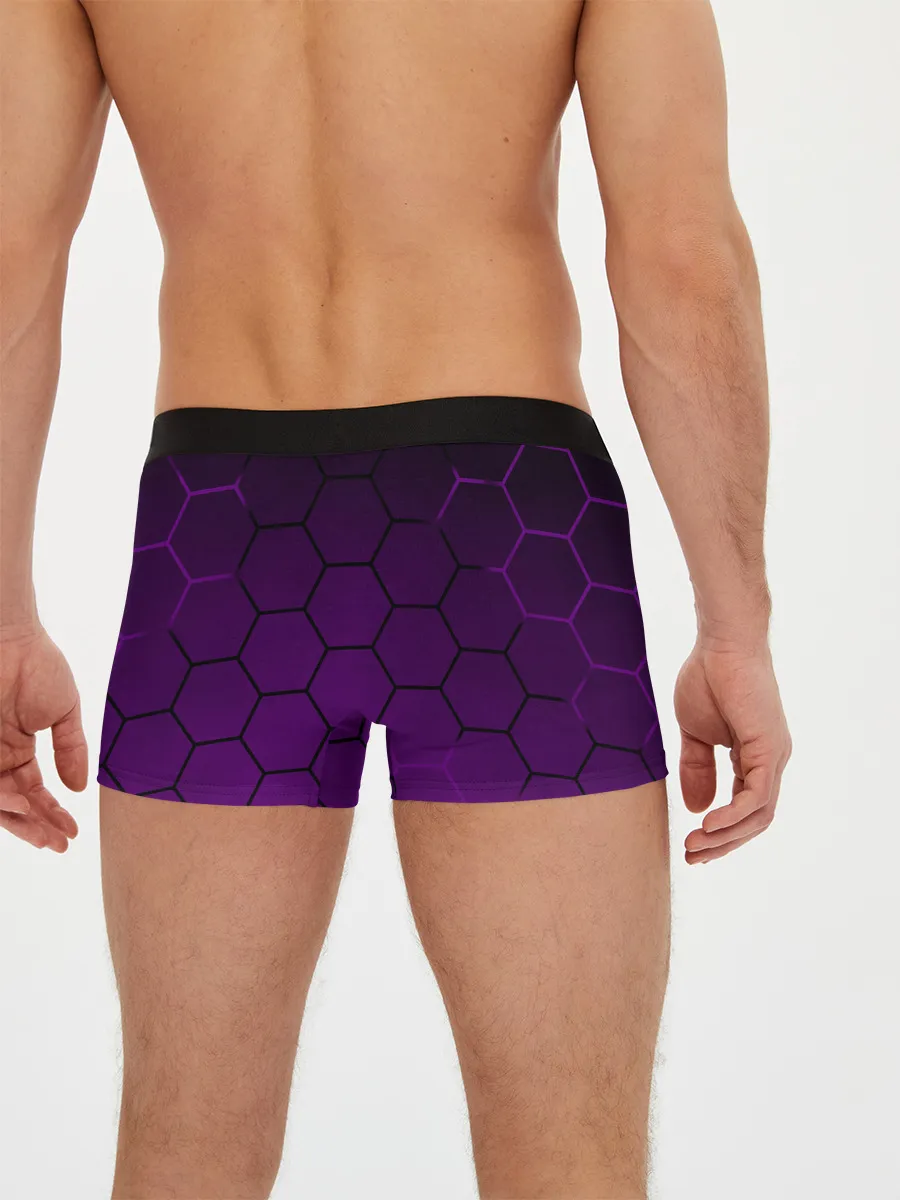 Мужские трусы боксеры / Неоновая броня