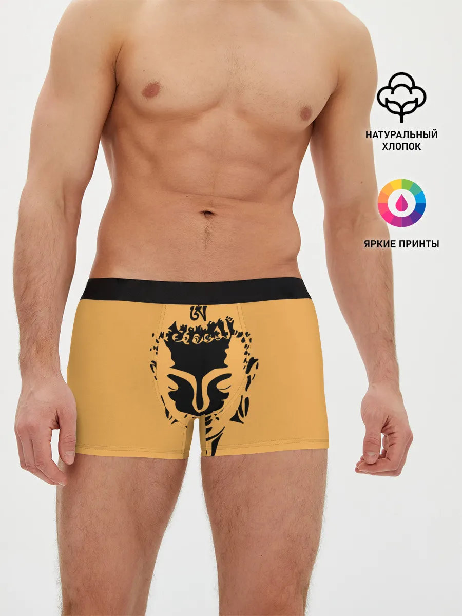 Мужские трусы боксеры / Будда