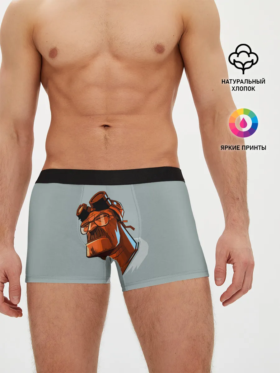 Мужские трусы боксеры / Hellbad