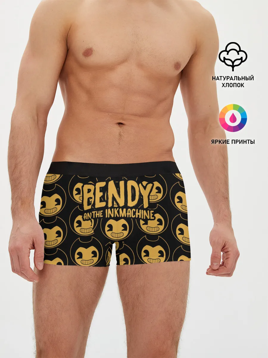 Мужские трусы боксеры / Bendy And The Ink Machine