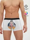 Мужские трусы боксеры / Billie Eilish art 1