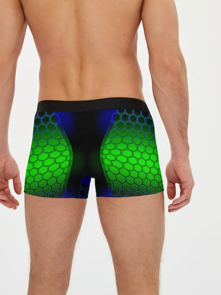 Мужские трусы боксеры / Паук на ночной охоте