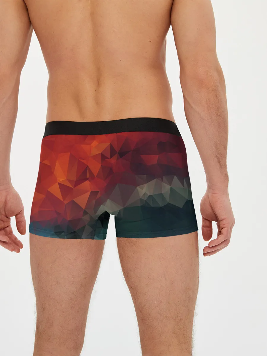 Мужские трусы боксеры / АБСТРАКЦИЯ.