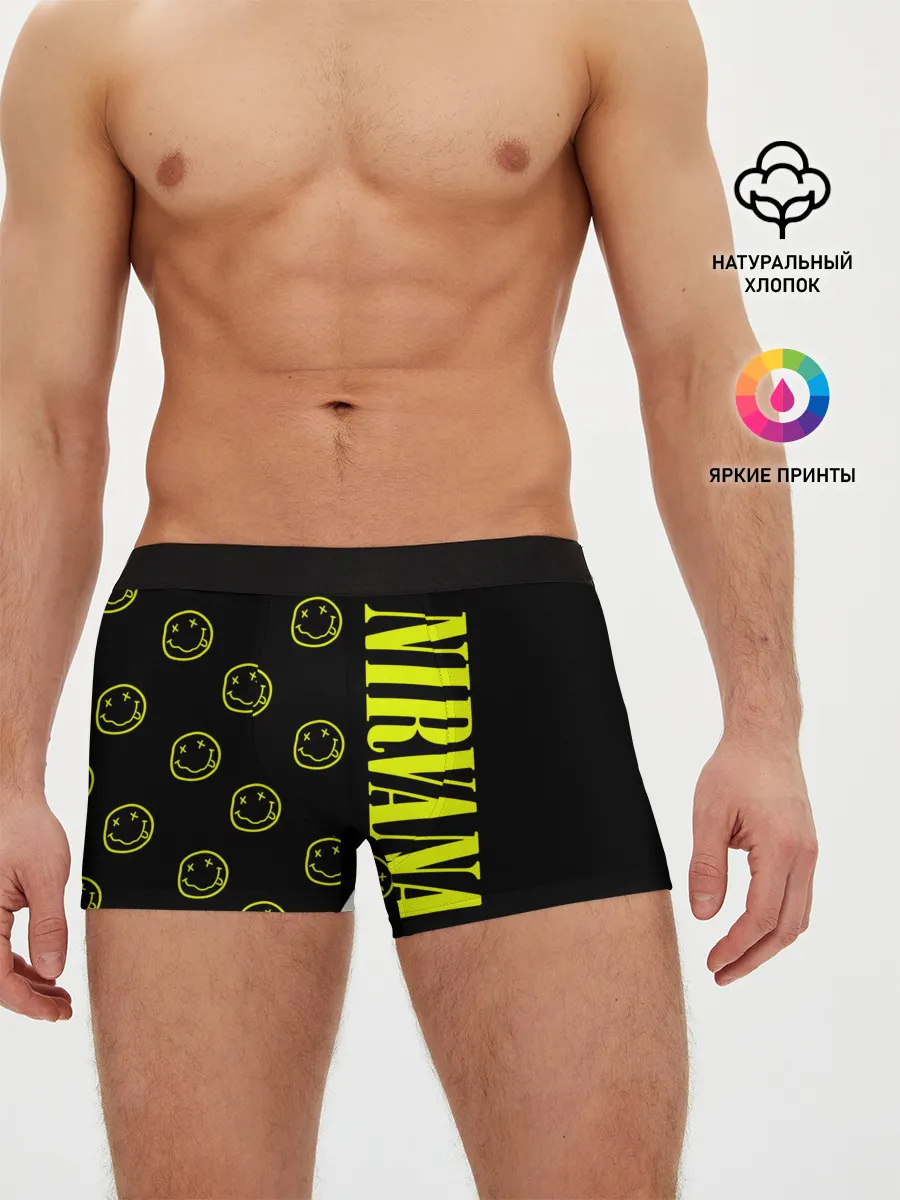 Мужские трусы боксеры / Nirvana 2